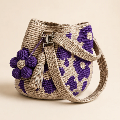 Flower Crochet Bag