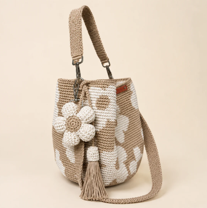 Flower Crochet Bag