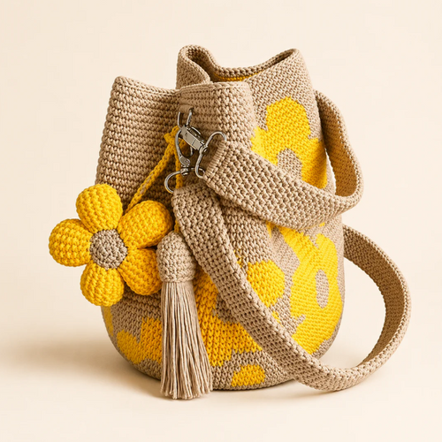 Flower Crochet Bag